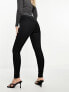 ASOS DESIGN Hourglass push up skinny jean in black - BLACK