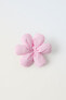 Padded flower hair tie