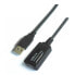 USB Adaptor Aisens A101-0020 Black 15 m USB 2.0 (1 Unit)
