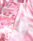 ფოტო #3 პროდუქტის Little Girls Spring Splash Tie-Dyed Ruffled Dress, Created for Macy's
