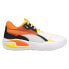 Фото #1 товара Puma Court Rider 59Th Street Lace Up Mens Orange, White Sneakers Casual Shoes 3