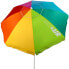 Фото #2 товара Пляжный зонт Aktive Разноцветный Сталь 220 x 215 x 220 cm (6 штук)