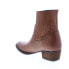 Harley-Davidson Lorene Gore D84736 Womens Brown Leather Ankle & Booties Boots