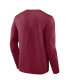 Фото #4 товара Men's Maroon Virginia Tech Hokies Double Time 2-Hit Long Sleeve T-shirt