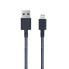 Native Union Night Cable-Lightning - 3 m - Lightning - USB A - Male - Male - Indigo