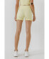 ფოტო #2 პროდუქტის Women's Biker Shorts with Ruffle