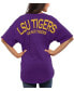 Women's Purple LSU Tigers Oversized T-shirt