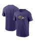 Men's Purple Baltimore Ravens Essential Local Phrase T-shirt