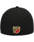 Фото #5 товара Men's Black Atlanta United FC Primary Logo Low Profile 59FIFTY Fitted Hat