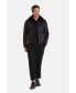 ფოტო #8 პროდუქტის Men's Leather Jacket, Black