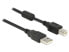 Фото #2 товара Разъем USB Delock 83566 1 м USB A - USB B USB 2.0 Male/Male черный