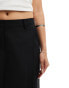 Фото #7 товара ASOS DESIGN tailored skirt over trousers in black