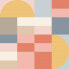 Nordic cover Decolores Weimar Multicolour 200 x 200 cm