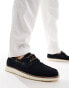 Фото #1 товара ASOS DESIGN boat shoes in navy suede