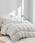 Heavyweight White Goose Down Feather Comforter, Twin