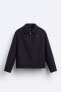 Фото #8 товара Куртка-рубашка из шерсти ZARA Wool blend