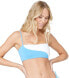 Фото #1 товара L*Space 293308 Women Color-Block Ari Top Cornflower Swimwear Size MD (36B-C)