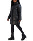 Фото #3 товара Juniors' Faux-Leather Puffer Coat