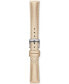 ფოტო #4 პროდუქტის Unisex Swiss PR 100 Cream Leather Strap Watch 34mm