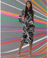 Фото #11 товара Платье Donna Morgan High-Neck с длинными рукавами на завязке