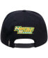 Фото #3 товара Men's Black Norfolk State Spartans Arch Over Logo Evergreen Snapback Hat