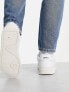 Фото #2 товара Levi's Glide leather trainer in white with chunky sole and red tab logo