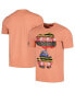 Фото #1 товара Men's and Women's Coral Peanuts Mixtape T-shirt