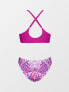 Фото #6 товара CUPSHE Women's Bikini Set with Knot, Triangle Bikini Swimsuit, Low Rise Swimwear, Two-Piece Swimsuit
