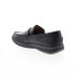 Florsheim Central Penny Mens Black Wide Loafers & Slip Ons Penny Shoes