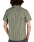 Фото #2 товара Men's Aerobora Patterned Button-Up Short-Sleeve Shirt