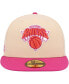 Фото #4 товара Головной убор мужской New Era New York Knicks Passion Манго 59FIFTY FitHat