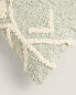 Фото #2 товара Декоративная подушка ZARAHOME с туфтингомные крышки с контрастными геометрическими мотивами
