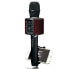 Фото #5 товара Lenco BMC-090, Karaoke-Mikrofon, Kabellos, Bluetooth, 10 m, Schwarz, Metall, Kunststoff