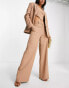 Фото #1 товара SNDYS tailored wide leg trouser co-ord in camel