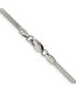 Chisel stainless Steel 3.3mm Herringbone Chain Necklace