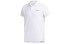 Фото #1 товара adidas 训练运动短袖Polo衫 男款 白色 / Поло Adidas Trendy_Clothing FL0332