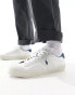 Фото #2 товара Polo Ralph Lauren Sayer sport trainer in white blue mix