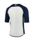 Фото #4 товара Men's Navy and White San Diego Padres Authentic Collection On-Field 3 and 4-Sleeve Batting Practice Jersey