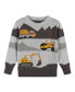 ფოტო #1 პროდუქტის Big Boys / Construction Graphic Sweater