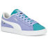 Фото #2 товара Puma Fandom Suede Lace Up Mens Purple Sneakers Casual Shoes 38659701