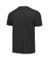 ფოტო #4 პროდუქტის Men's Charcoal, Black Baltimore Orioles Meter T-shirt and Pants Sleep Set