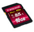 Transcend SD Card SDXC/SDHC Class 10 UHS-I 600x 16GB - 16 GB - SDHC - Class 10 - MLC - 90 MB/s - Class 1 (U1)