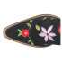 Фото #4 товара Dingo Flower Power Embroidered Floral Snip Toe Cowboy Womens Black Casual Boots