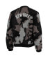 Women's Black New York Yankees Camo Sherpa Full-Zip Bomber Jacket