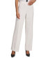 ფოტო #1 პროდუქტის Women's Mid-Rise Wide-Leg Pull-On Pants