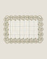 Фото #1 товара Linen and cotton check placemat