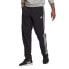 Фото #1 товара [GK8980] Mens Adidas Essentials Tapered Cuff Woven 3-Stripes Pants