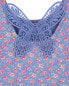 Фото #17 товара Baby Floral Print Crochet Butterfly Top 24M