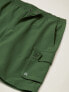 Фото #7 товара Bonobos Fielder Utility Cargo Short Men's XL Green Polyester Flat Front Stretch