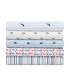 Фото #6 товара Audley Cotton Percale 4-Piece Sheet Set, Full